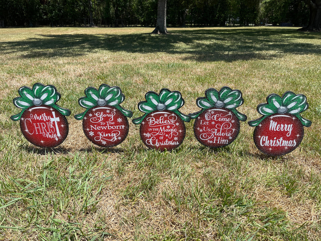 Christmas Ornaments-15" Tall