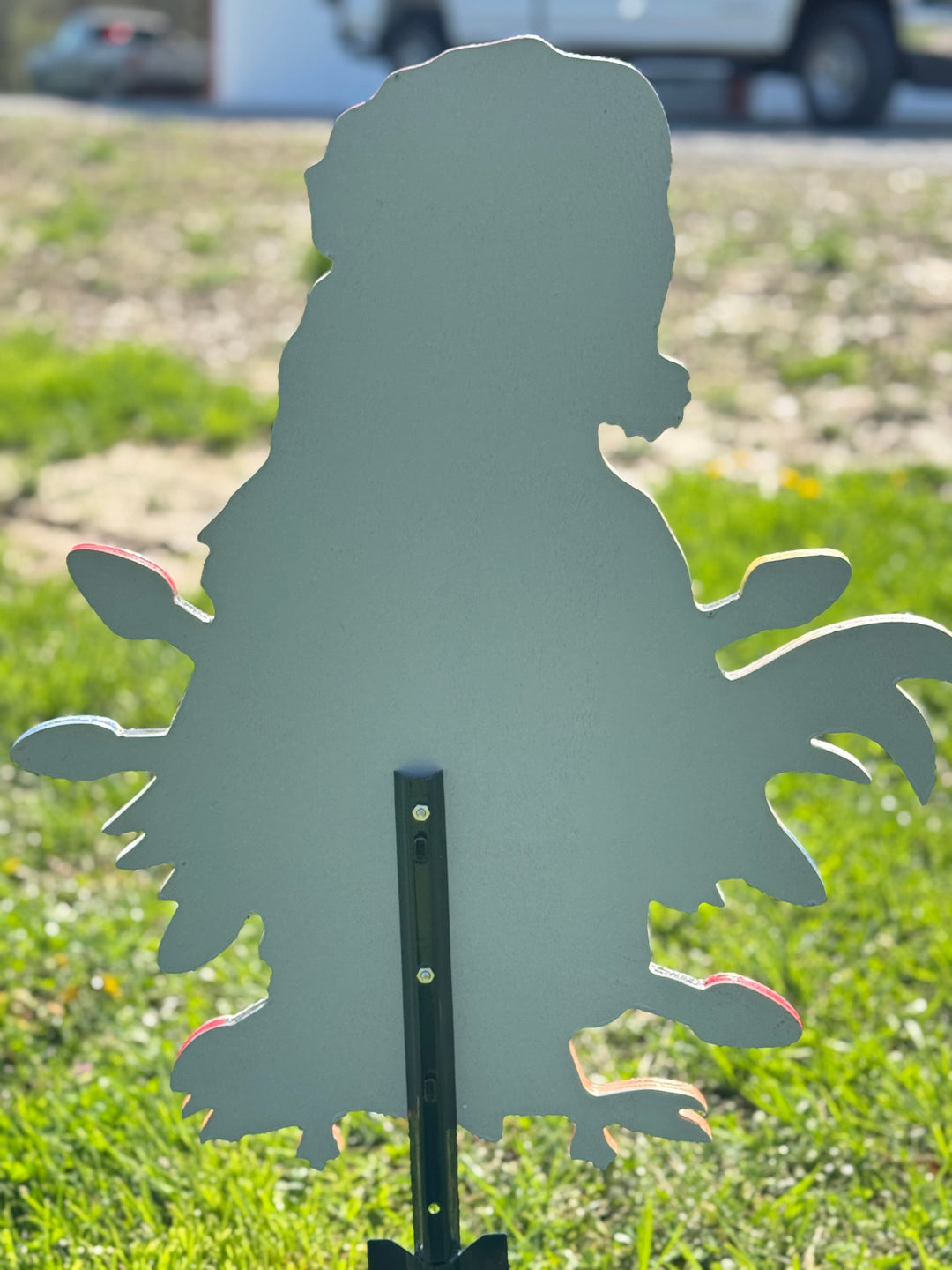 Funny Christmas Chicken Outdoor Decor | Chicken Yard Sign with Lights | Holiday Gift for Women | Farm Christmas Yard Decoration