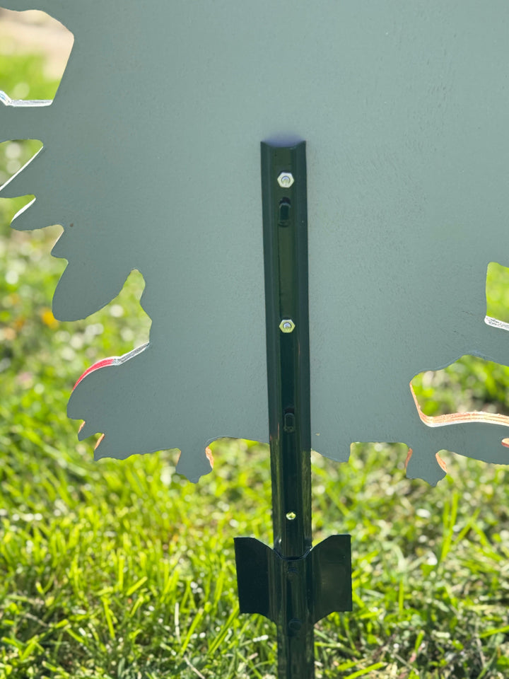 Funny Christmas Chicken Outdoor Decor | Chicken Yard Sign with Lights | Holiday Gift for Women | Farm Christmas Yard Decoration