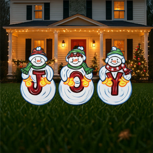 JOY Snowman Set