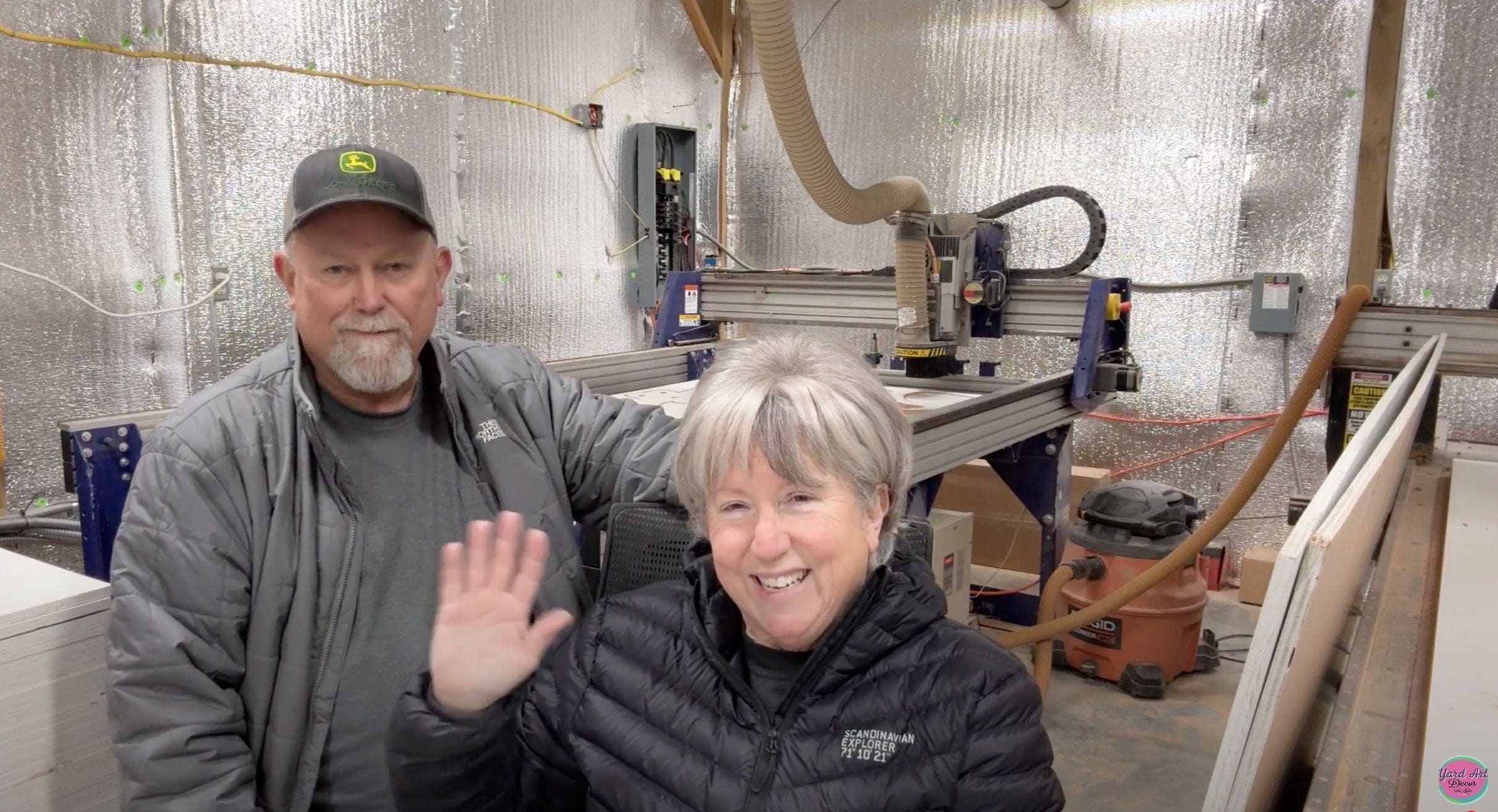 Load video: About Yard Art Decor and More, and How to Care for your Art.