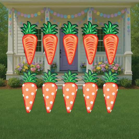 Easter Carrot Yard Art Decoration yard Signs