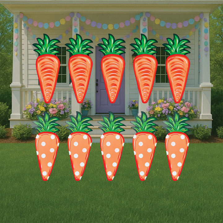 Easter Carrot Yard Art Decoration yard Signs