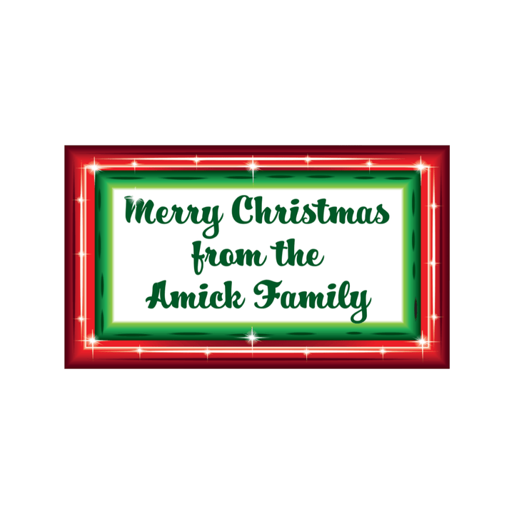 Custom "Have Yourself a Merry Little Christmas" Wooden Yard Sign
