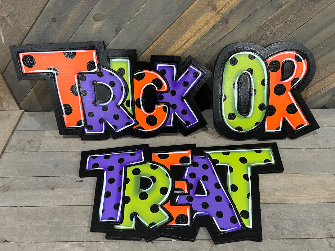 Trick or Treat DIY Blank Yard Art