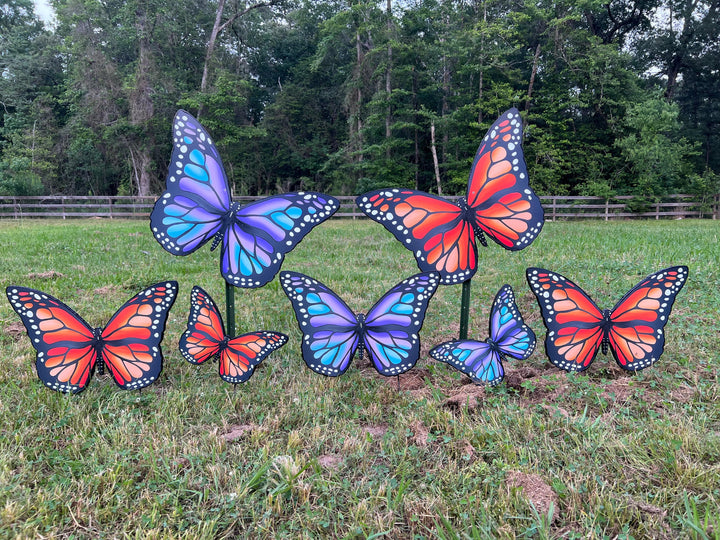 Monarch Butterfly Yard Art