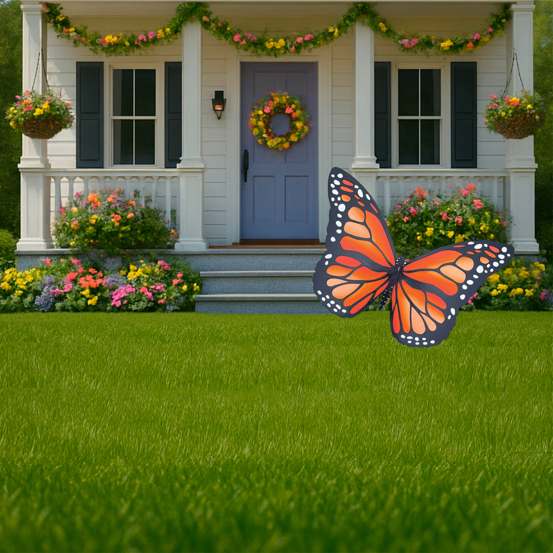 Monarch Butterfly Yard Art Signs