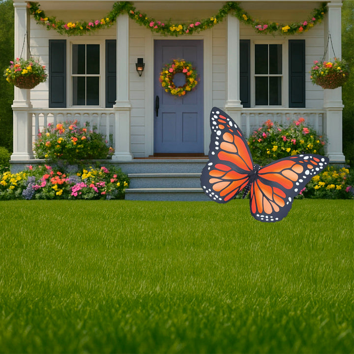 Monarch Butterfly Yard Art Signs