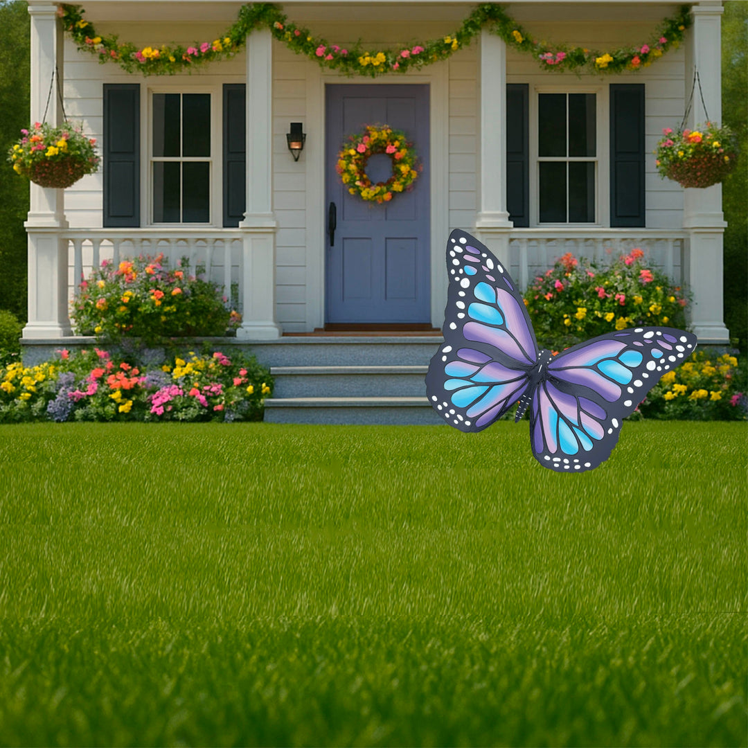 Monarch Butterfly Yard Art Signs