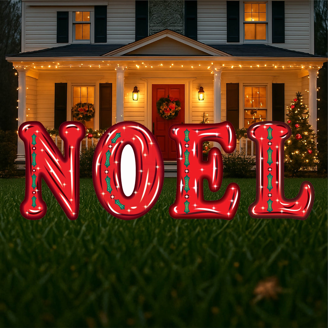 Christmas NOEL letters
