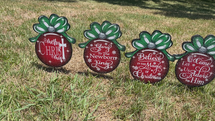 Christmas Ornaments-15" Tall