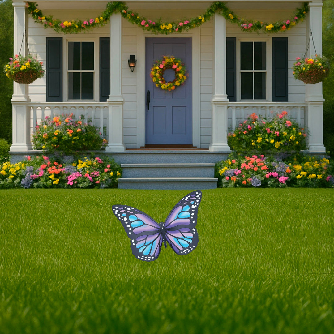 Monarch Butterfly Yard Art Signs