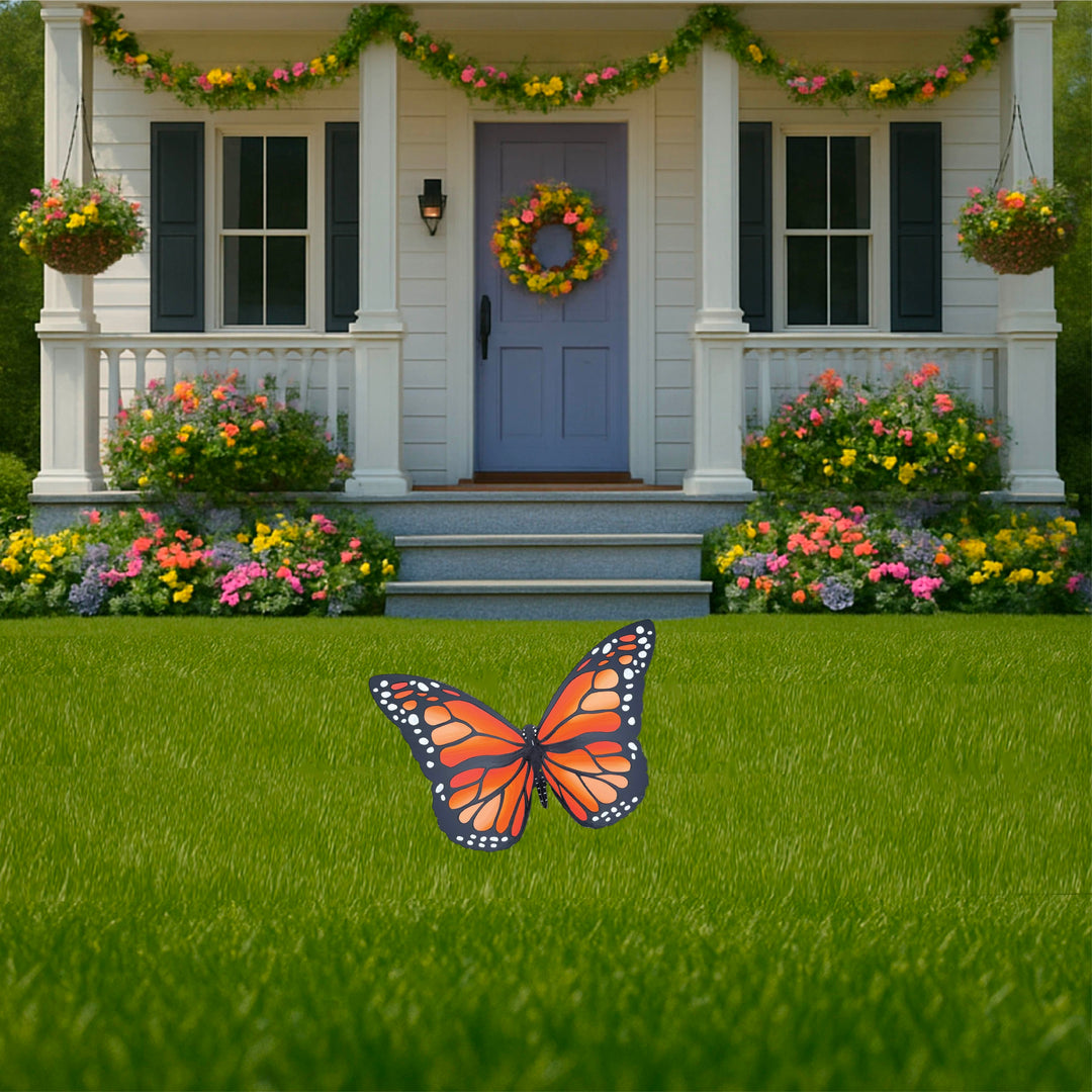 Monarch Butterfly Yard Art Signs