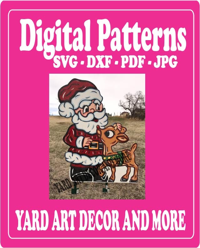 Sam From Rudolph Svg Digital Cut File for Merry Christmas Yard Art Santa Rudolph - SVG - DX ...