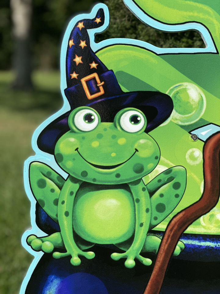 Wooden Halloween Sign
