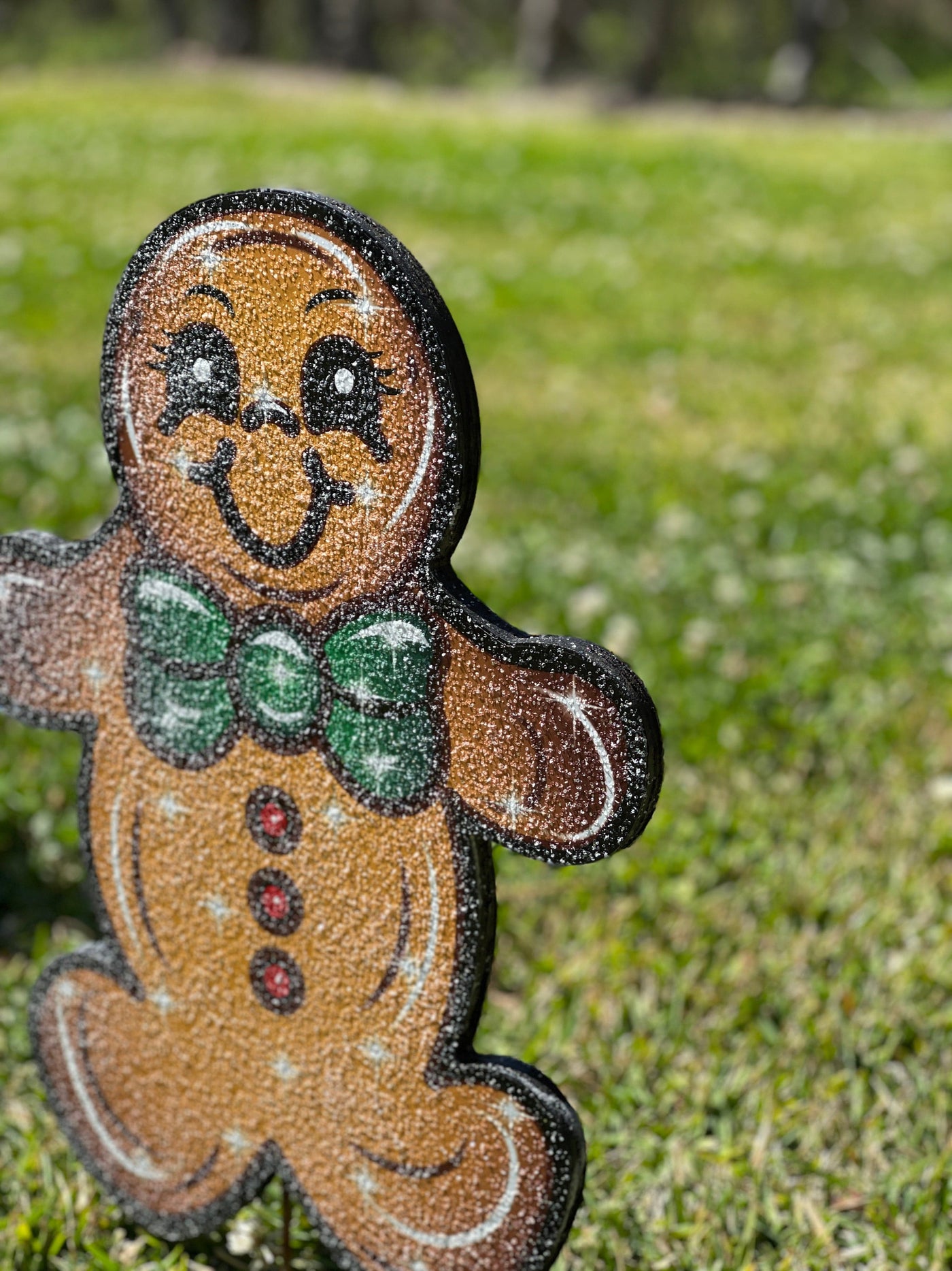 Christmas Gingerbread baby yard sign
