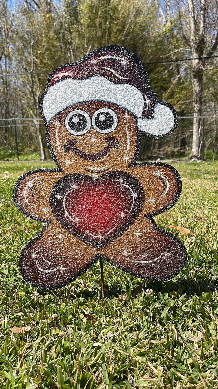 Christmas Gingerbread Cookie Yard Decoration