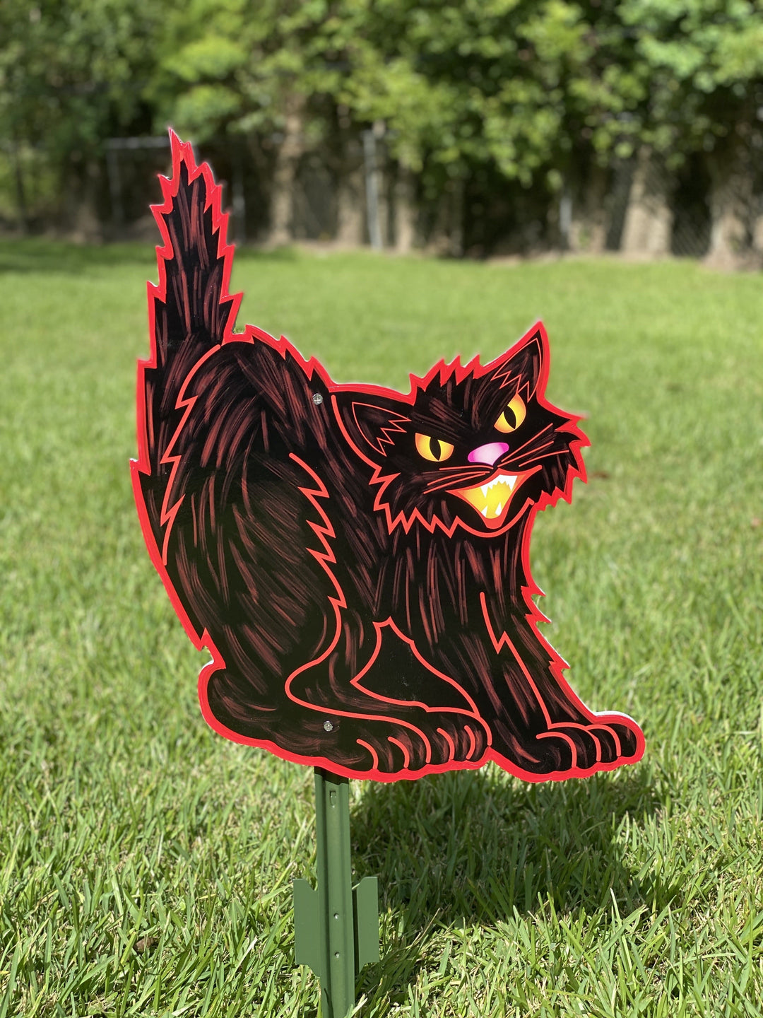 Halloween Black Cat Decor