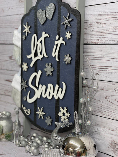 Christmas Sled Decor