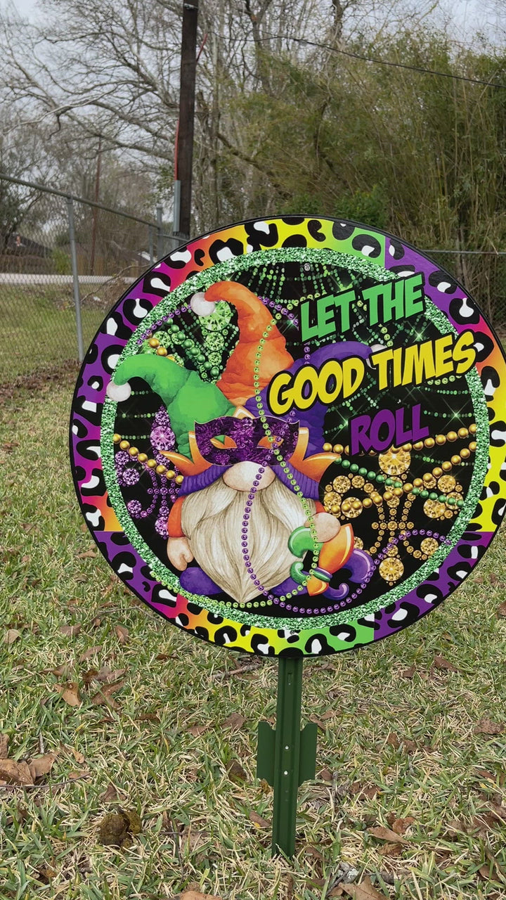 Mardi Gras Outdoor Decoration