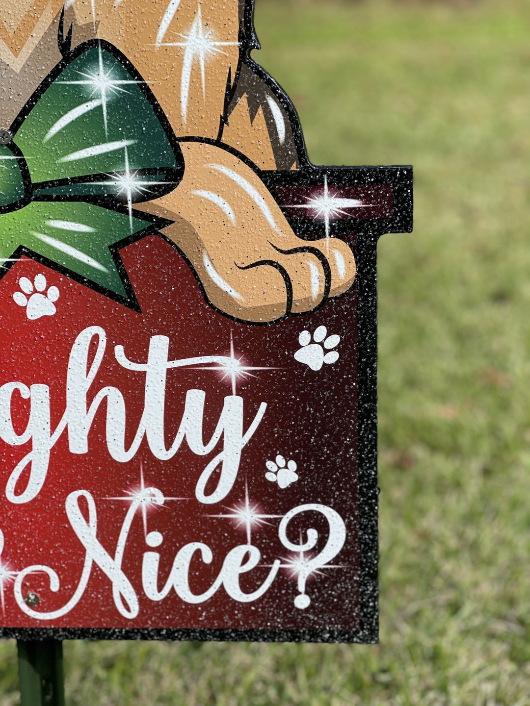 Christmas Dog Outdoor Decoration