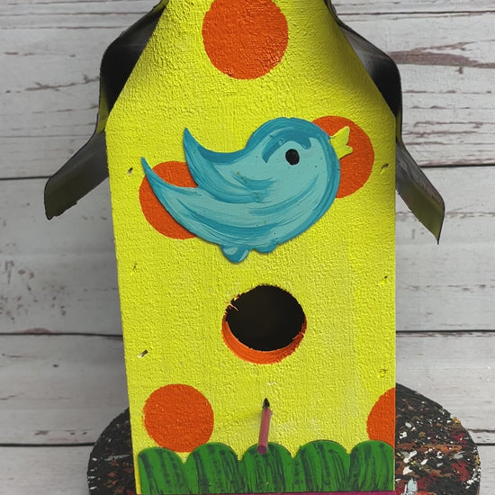 3D Bird Whimsical Bird House