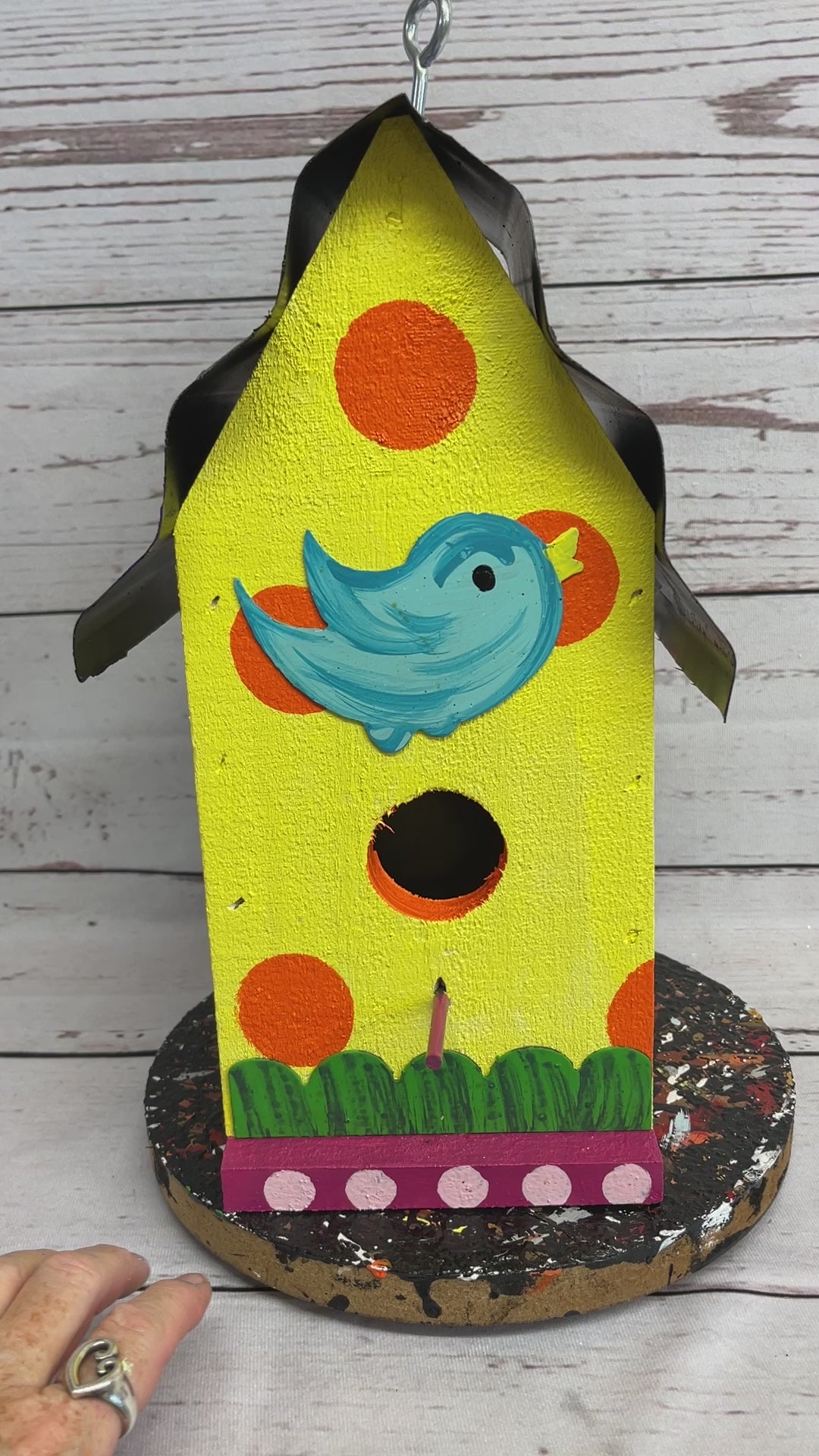 3D Bird Whimsical Bird House