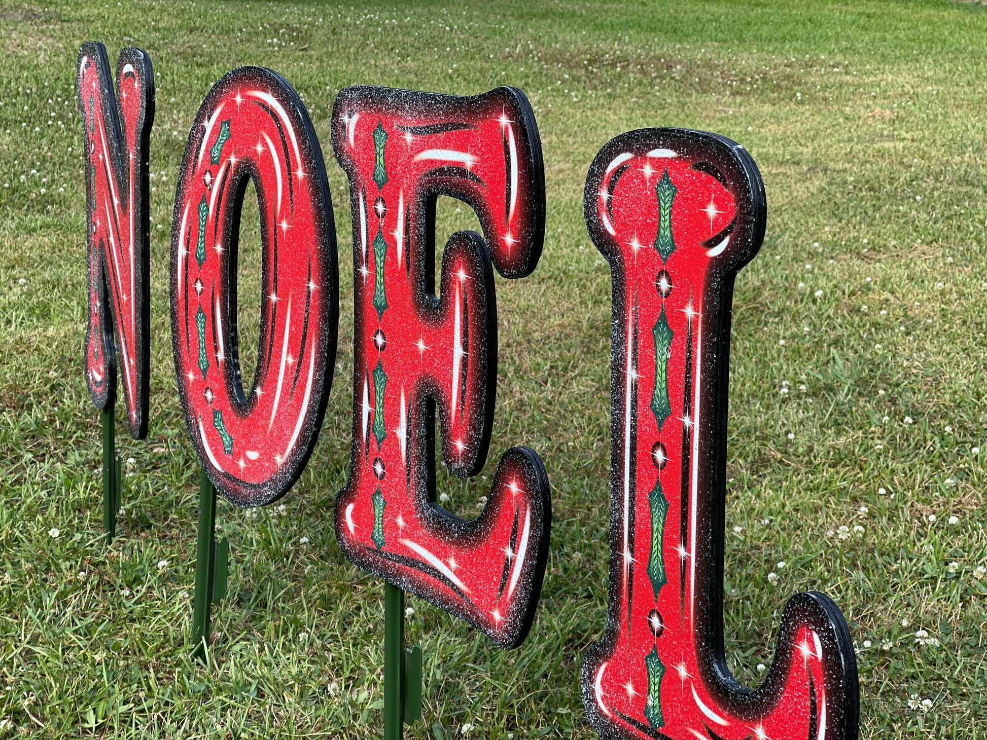 Christmas NOEL letters yard decoration