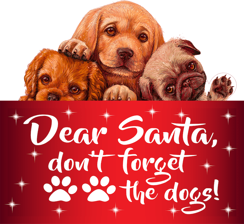 Christmas Dog Outdoor Decoration