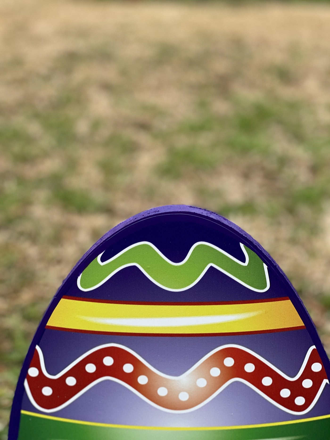Easter yard art