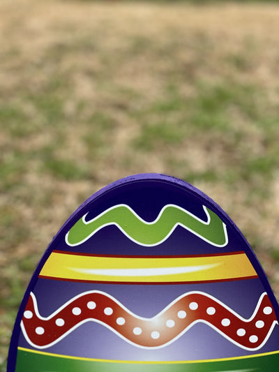 Easter yard art