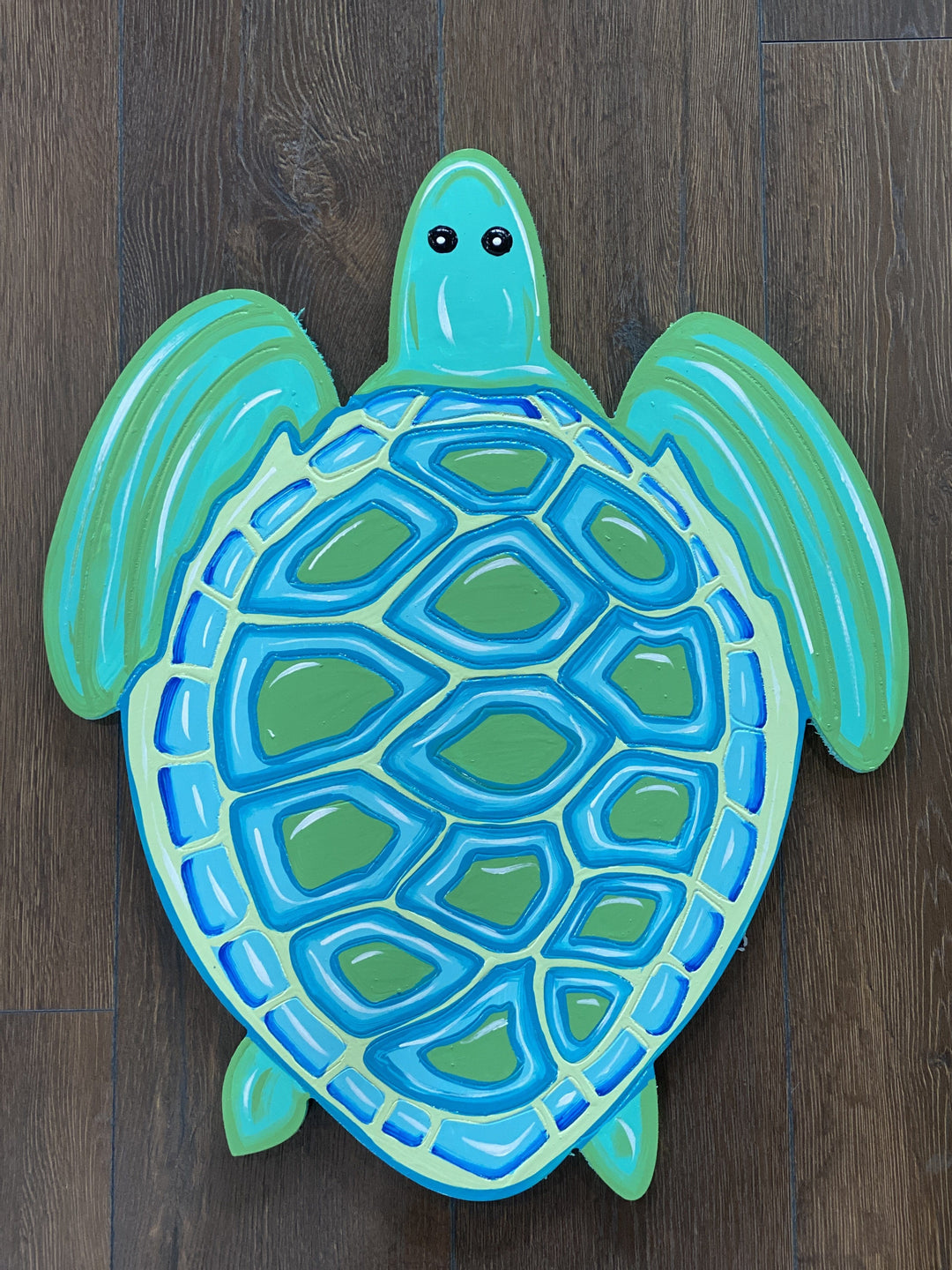 Turtle Yard Art Blank DIY