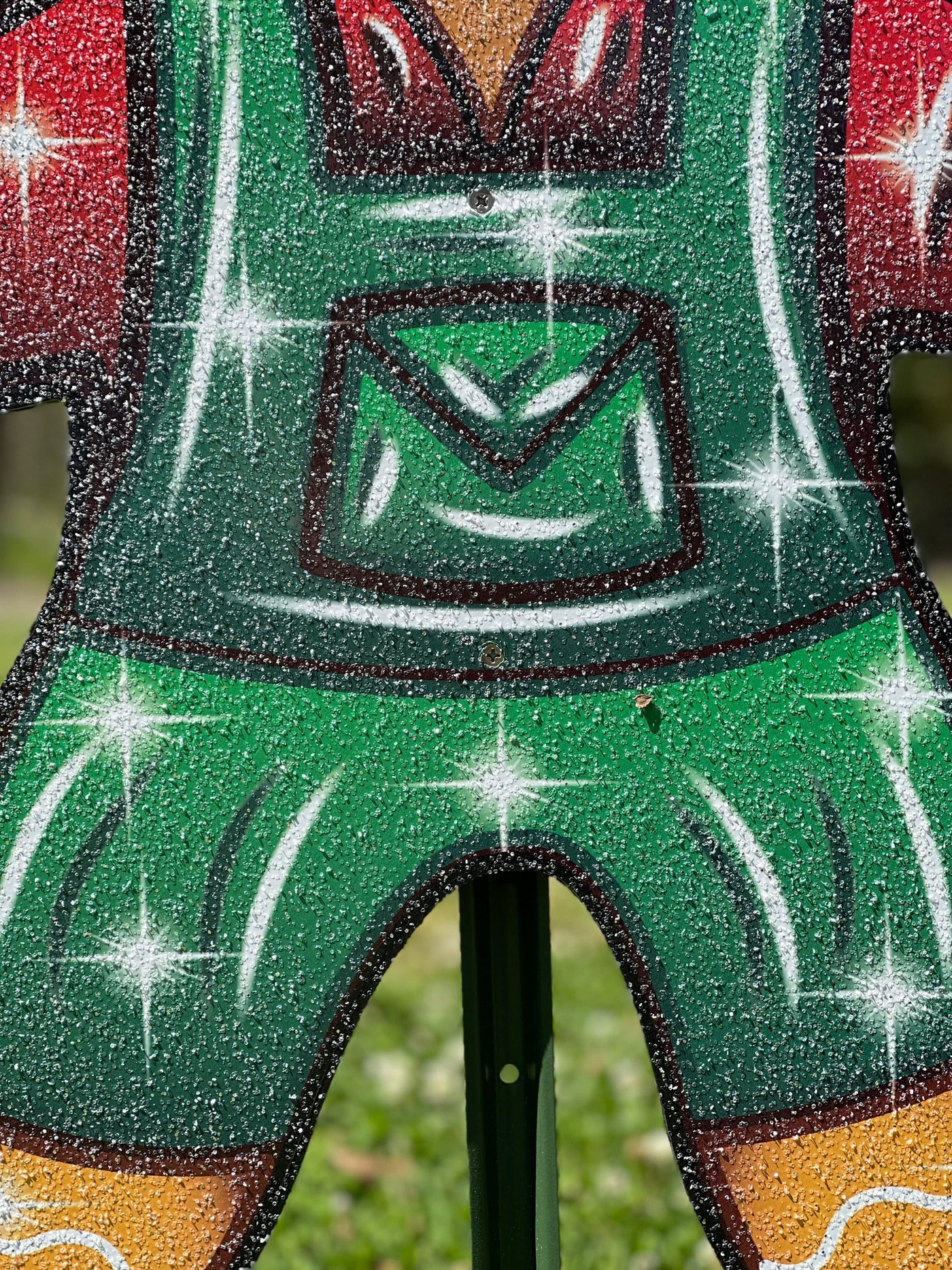 Christmas Gingerbread Yard Art