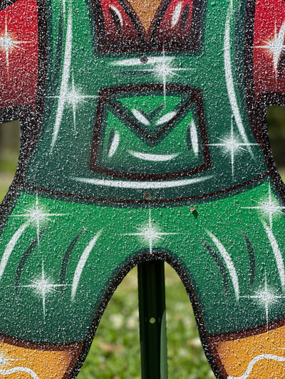 Christmas Gingerbread Yard Art