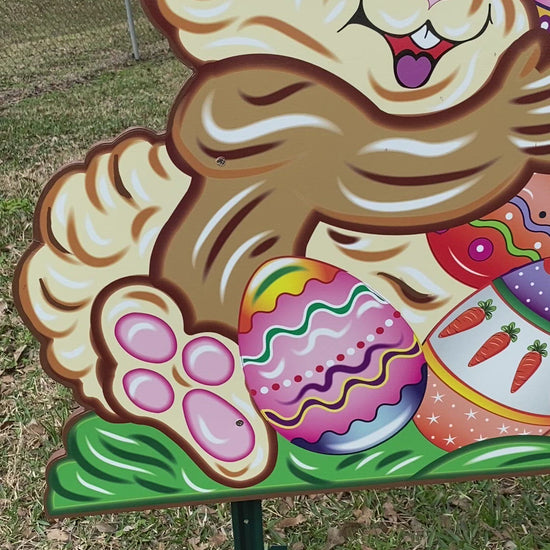 Easter yard art