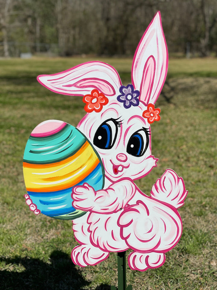 Easter Bunny Yard Decor