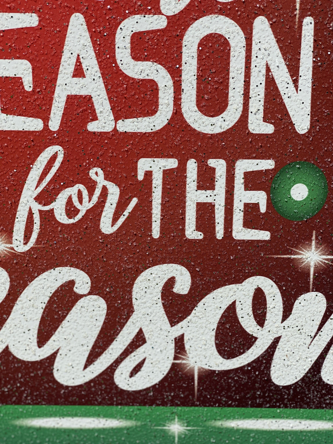 Christmas Yard Art | Jesus is the Reason lighted Christmas Sign
