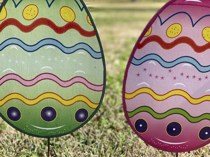 Easter yard art