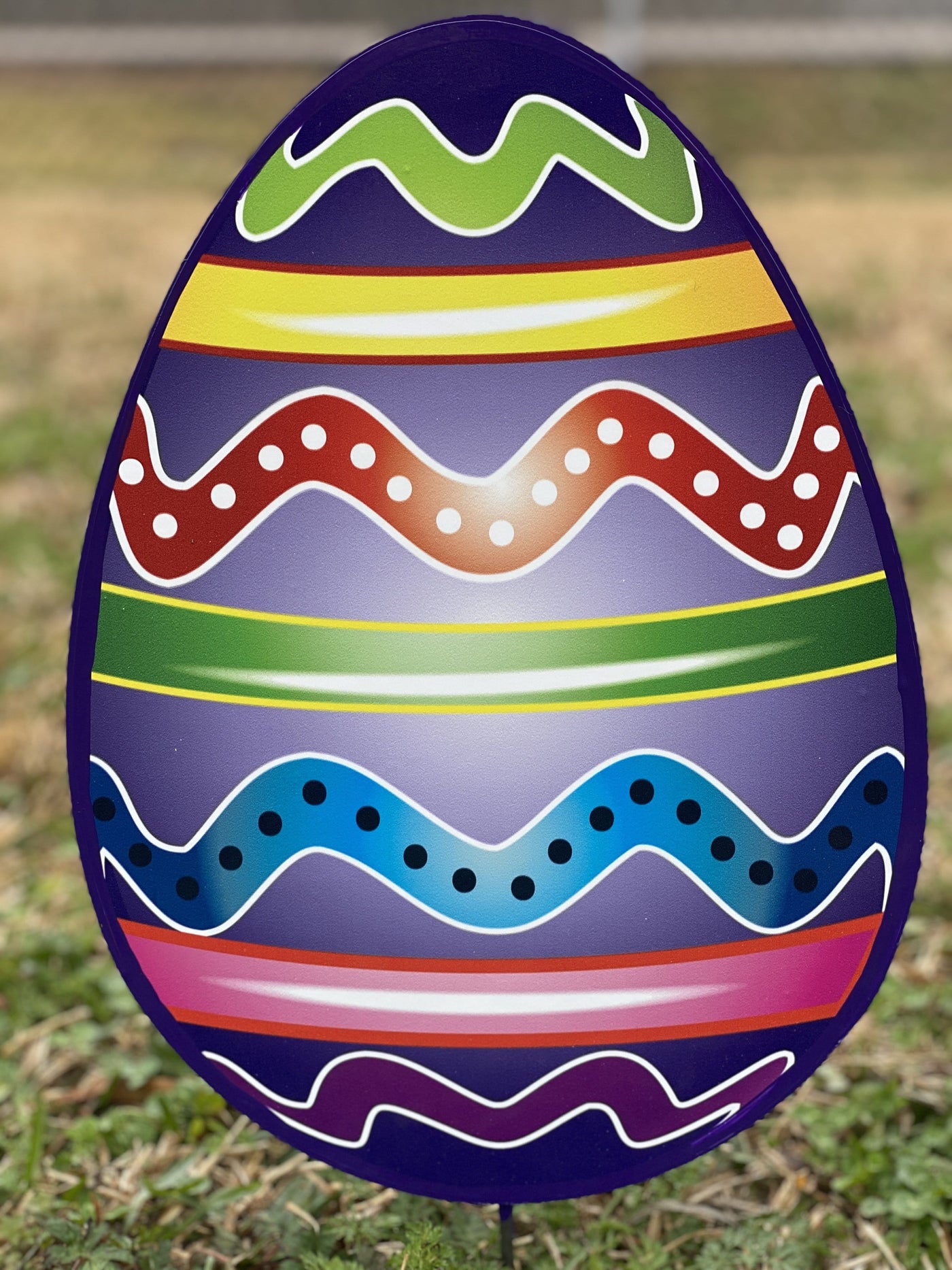 Easter yard art