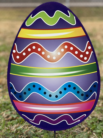 Easter yard art