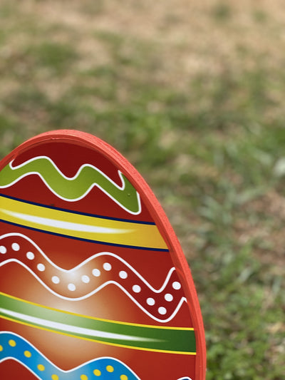 Easter yard art