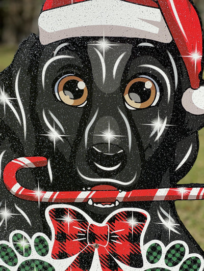 Christmas Dog Outdoor Decoration