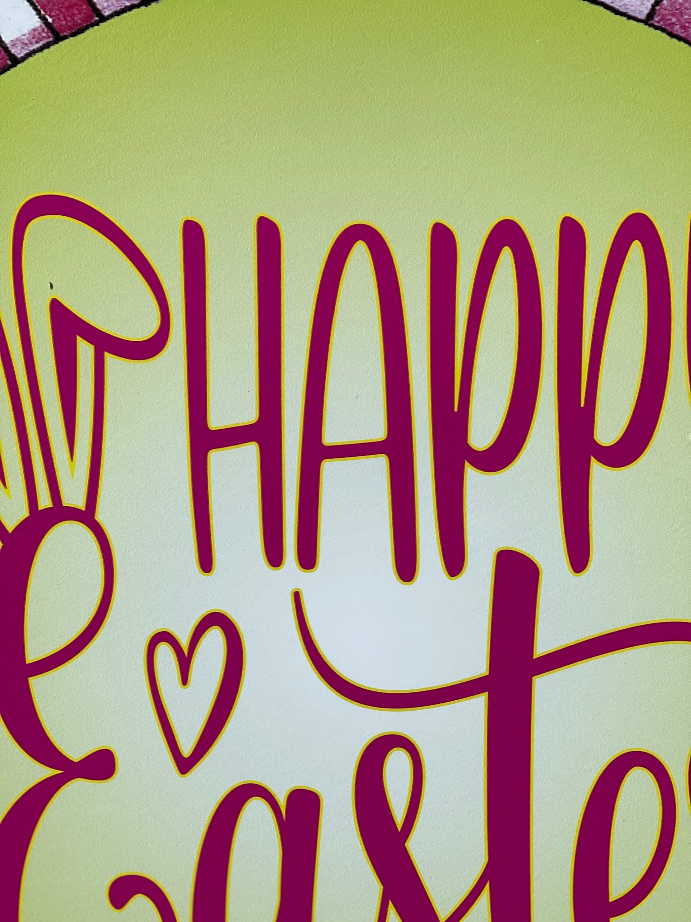 Happy Easter Sign Outdoor Decoration