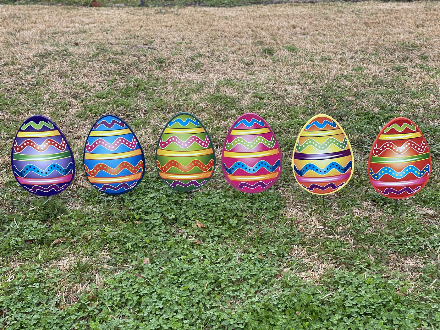 Easter yard art