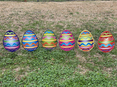 Easter yard art