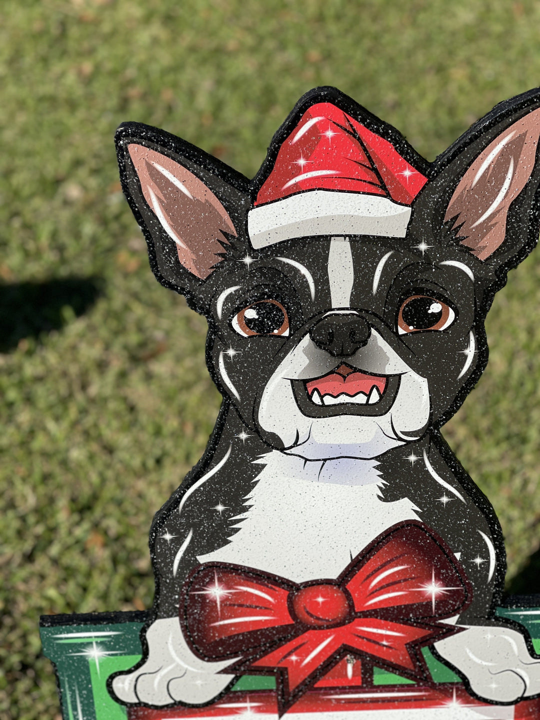 Christmas Dog Outdoor Decoration