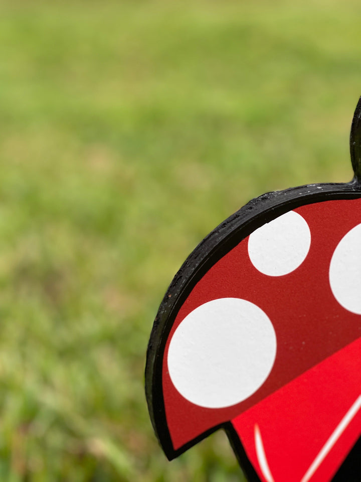 Lady bug Yard Decoration Sign