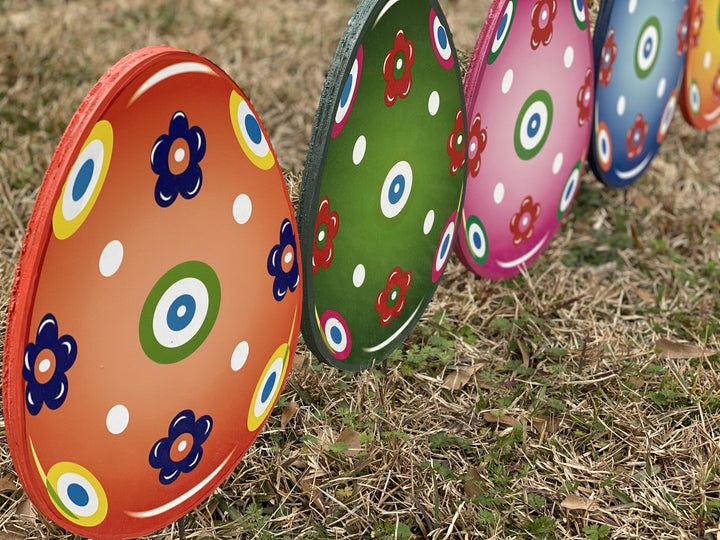 Easter yard art