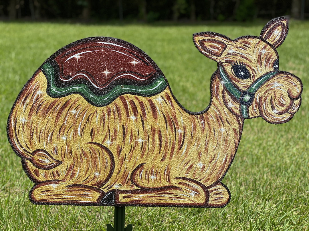 Christmas Camel Nativity yard Art