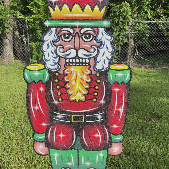 Christmas Nutcracker Yard Decoration